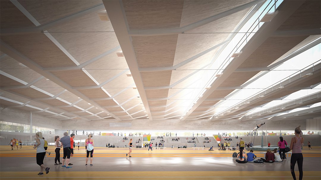 Une salle d’athlétisme à Limoges en 2022 !