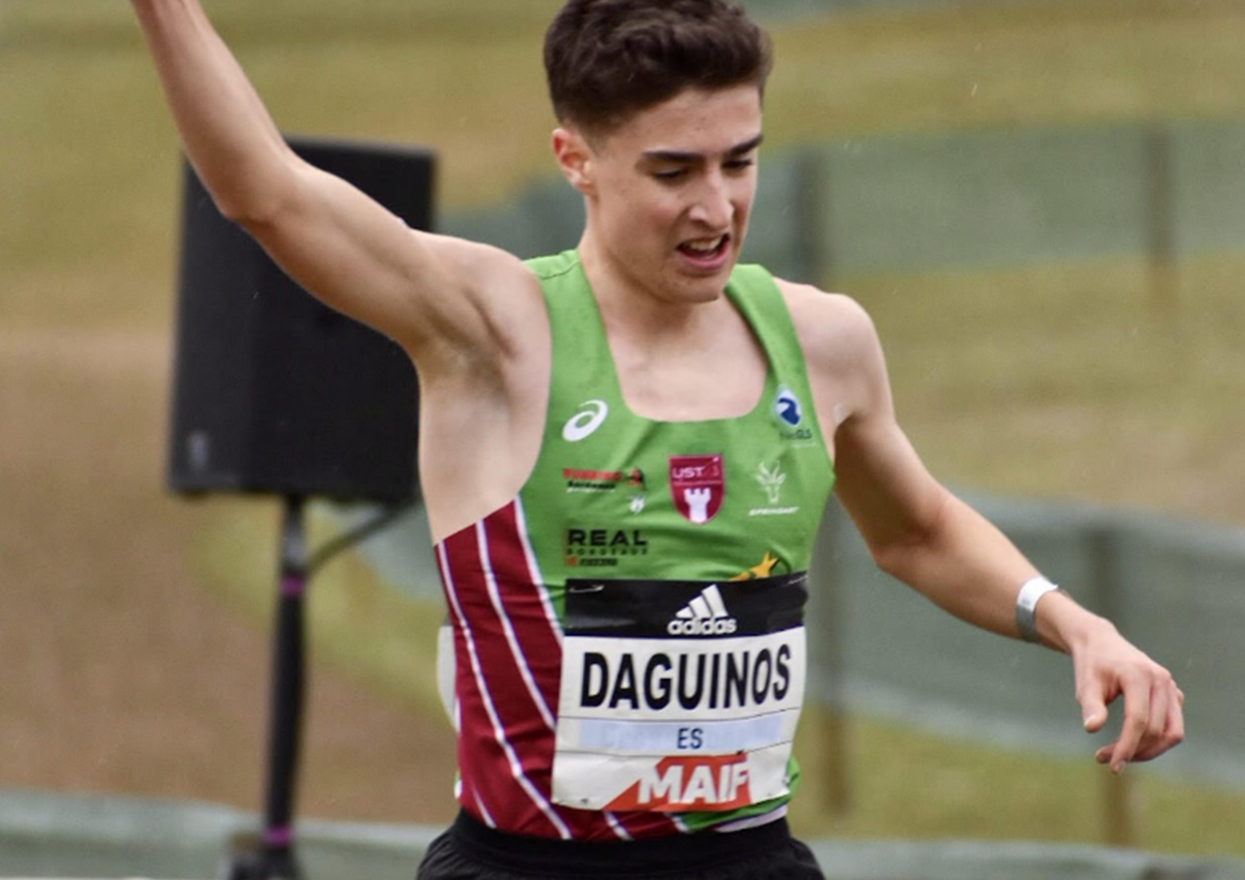 Etienne Daguinos vice champion de France du 5km !