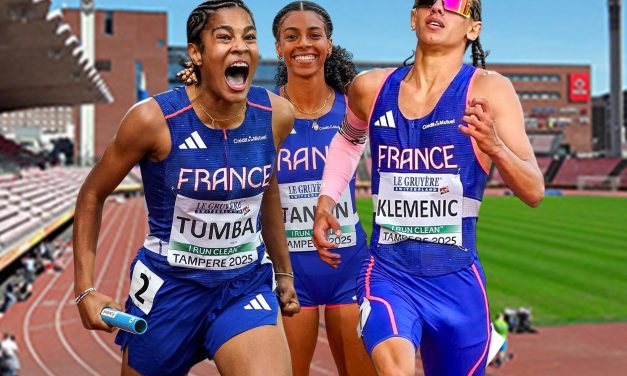 Trois médailles aux championnats d’Europe U20 !