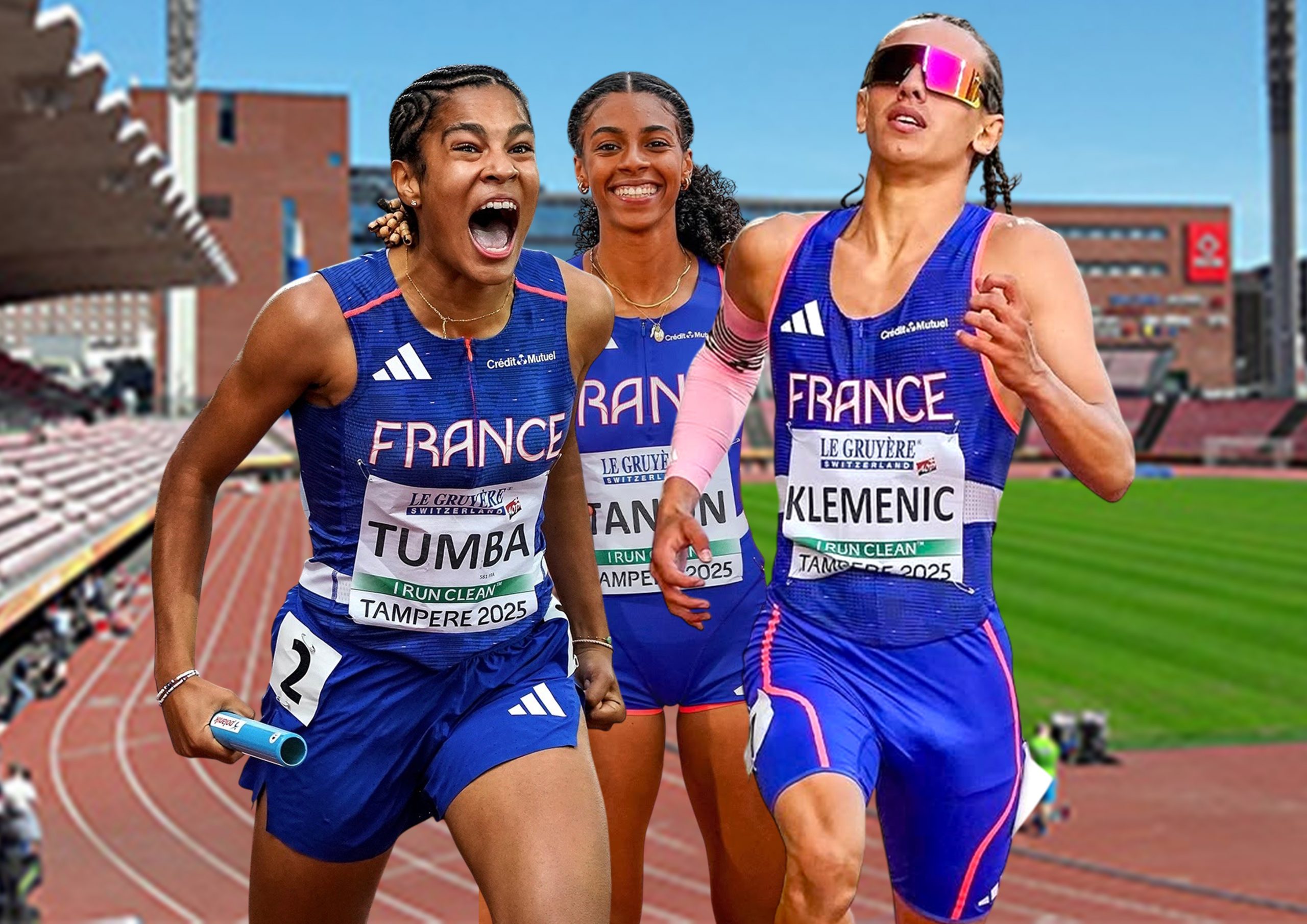 Trois médailles aux championnats d’Europe U20 !