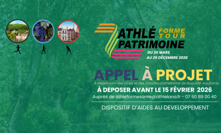 Athlé Forme Tour Patrimoine 2026 – Sport, nature et patrimoine en Nouvelle-Aquitaine