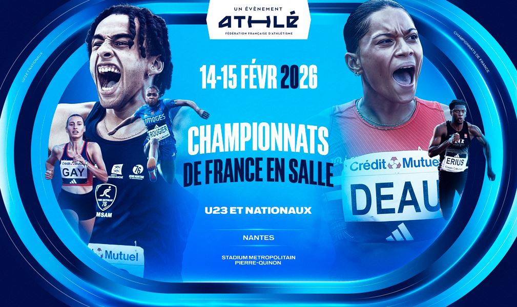 Les athlètes qualifiés aux championnats de France U23 & Nationaux