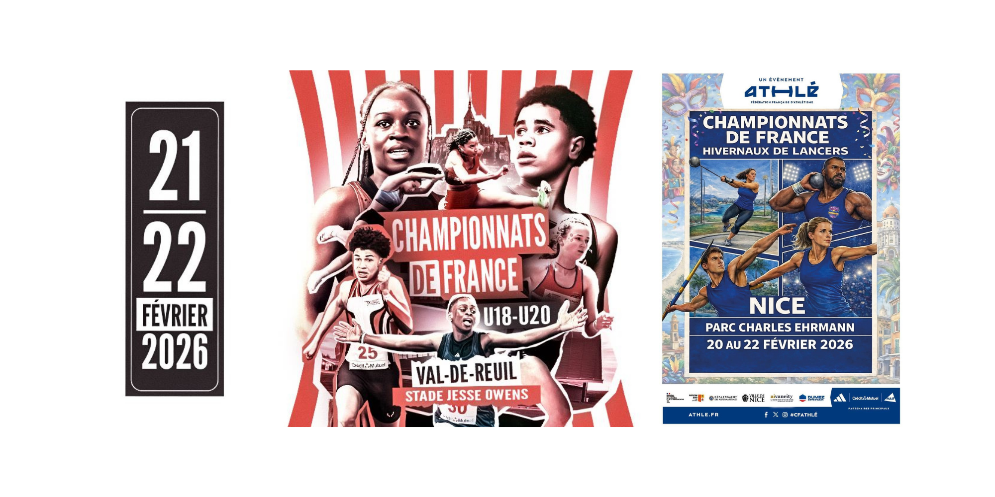 Les chances de médailles aux championnats de France ce week-end