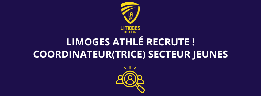 <strong>Coordinateur(trice) Secteur Jeunes – Limoges Athlé</strong>