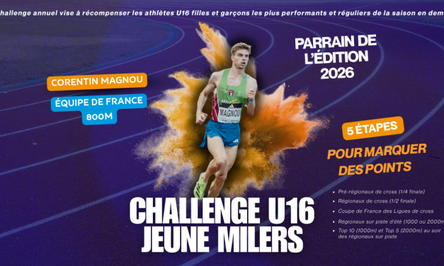 Classement du challenge du Jeune Miler !