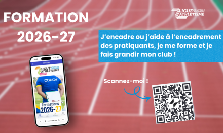 Les formations entraineurs 2026-27