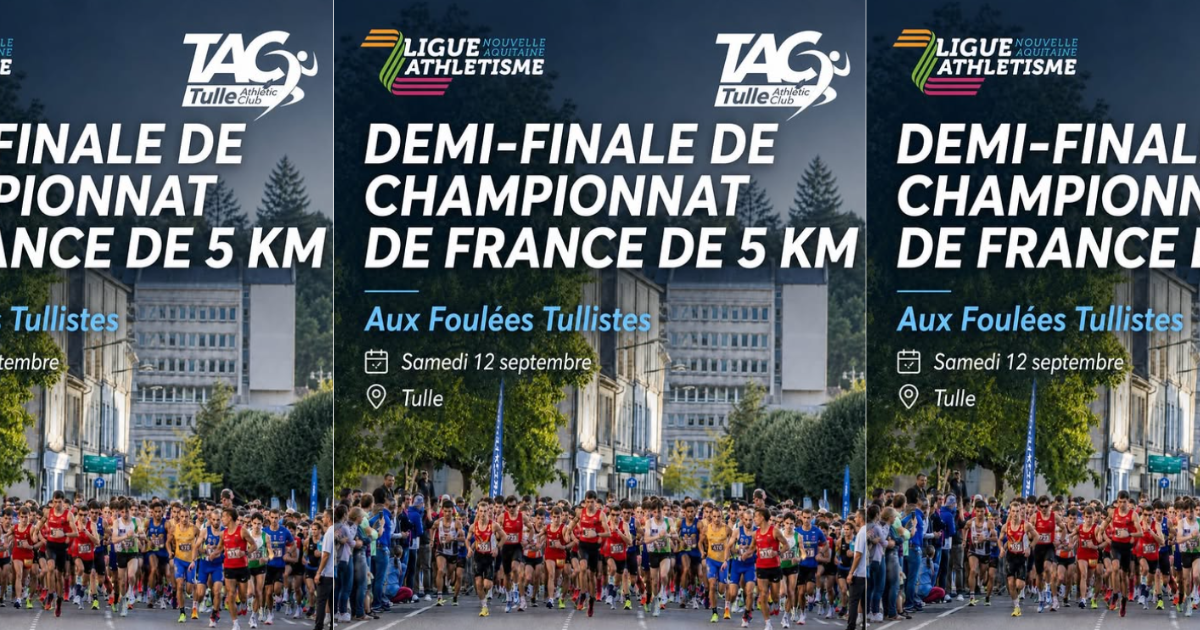 Tulle accueille la demi-finale des Championnats de France du 5 km